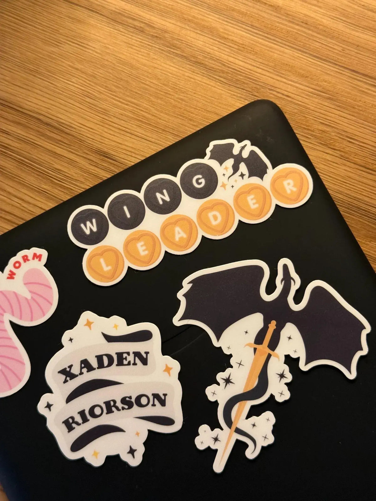 Violent Little Thing Sticker, Fourth Wing Dragon Sticker