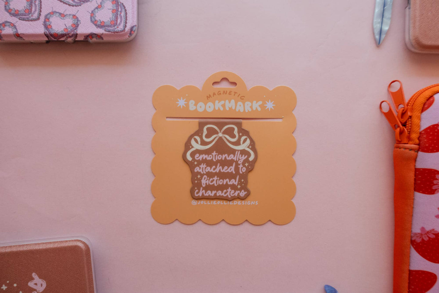 Emotionally Attached Magnetic Bookmark