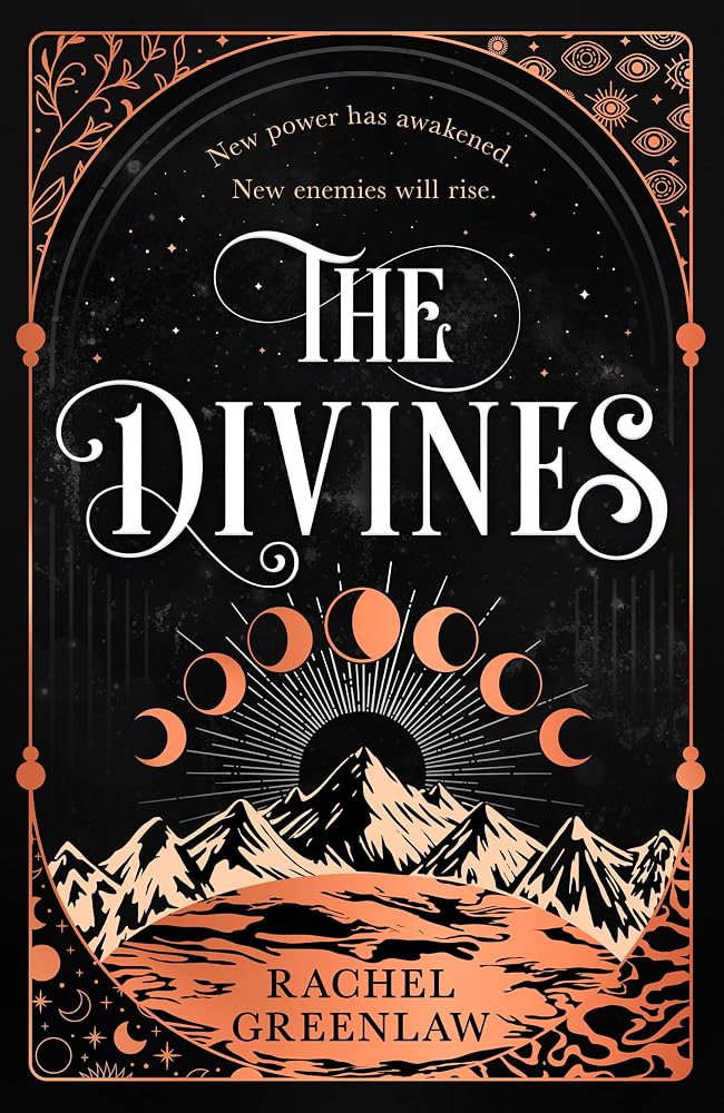 The Divines: The new and gripping 2026 sequel to the sizzling dark academia romantasy, The Ordeals: Book 2 cover image