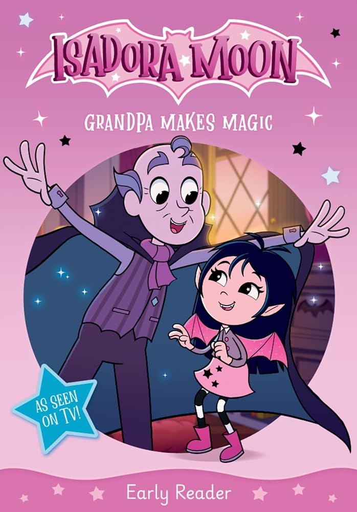 Isadora Moon Grandpa Makes Magic Paperback cover image