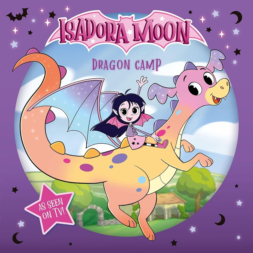 Isadora Moon: Dragon Camp Paperback cover image