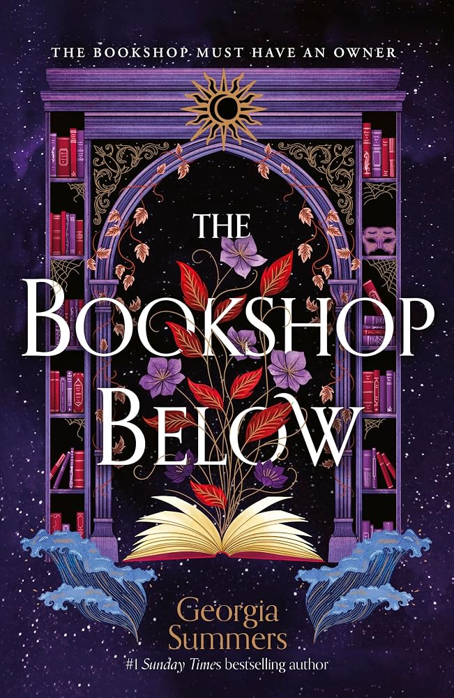 The Bookshop Below: the sweepingly romantic fantasy tale by #1 Sunday Times bestselling author cover image