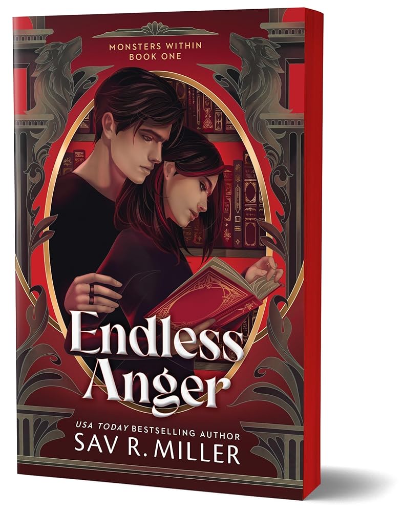 Endless Anger: A Dark College Romance from the Author of Monsters & Muses (Monsters Within Book 1) cover image