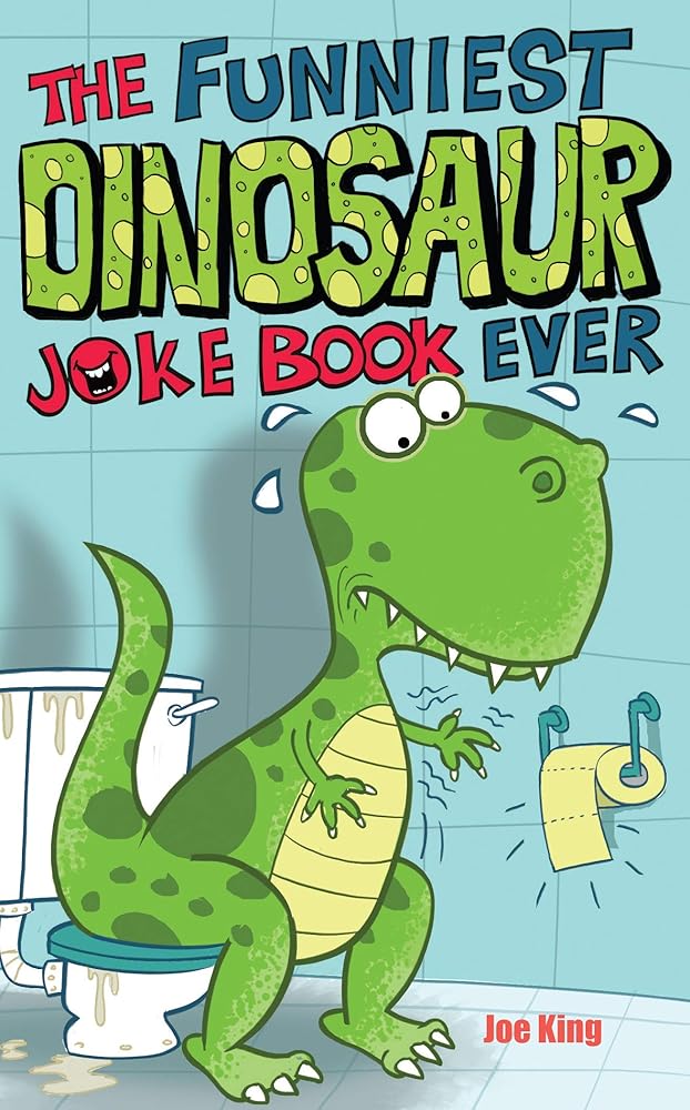 The Funniest Dinosaur Joke Book Ever cover image