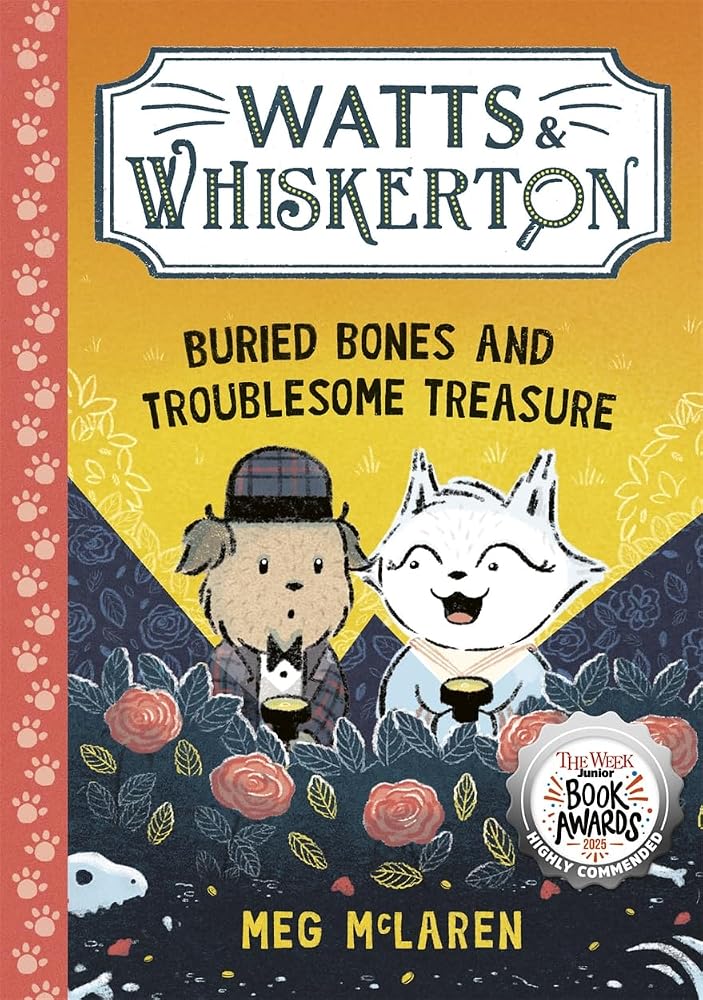Piccadilly Press Watts Whiskerton Buried Bones and Troublesome Treasure. cover image