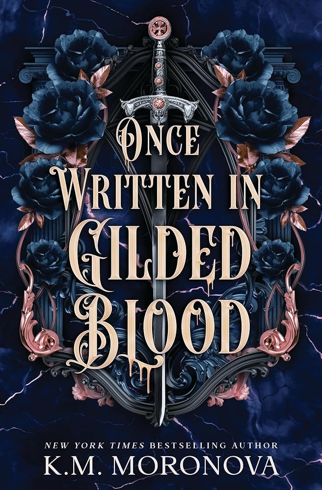 Once Written in Gilded Blood: The epic conclusion to the spicy arranged-marriage romantasy from the bestselling author of Once Upon a Demon's Heart cover image