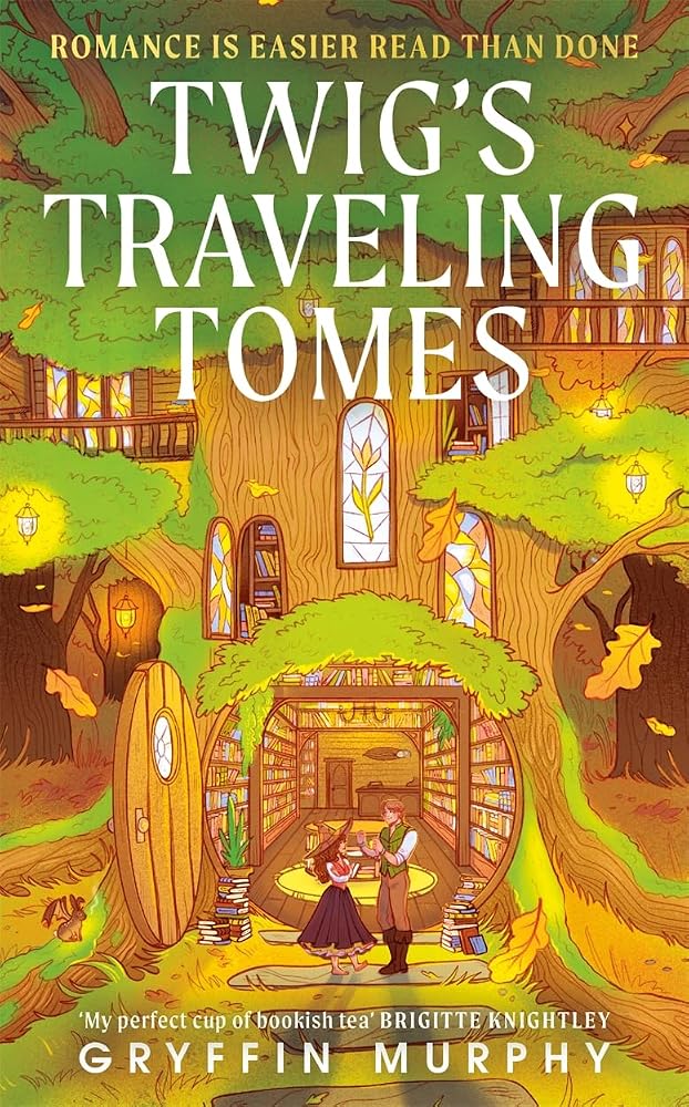 Twig's Traveling Tomes: The perfect cosy fantasy romance to cuddle up with this autumn featuring a bookish witch and a Flynn Rider-coded thief cover image