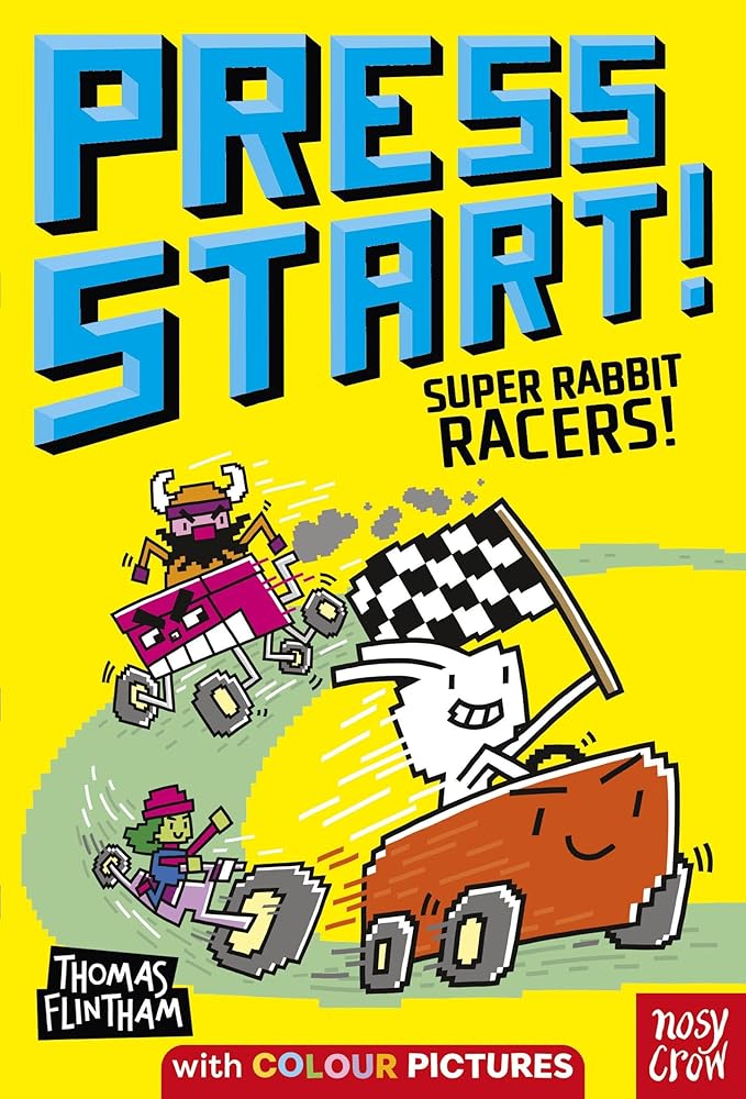 Press Start! Super Rabbit Racers! cover image