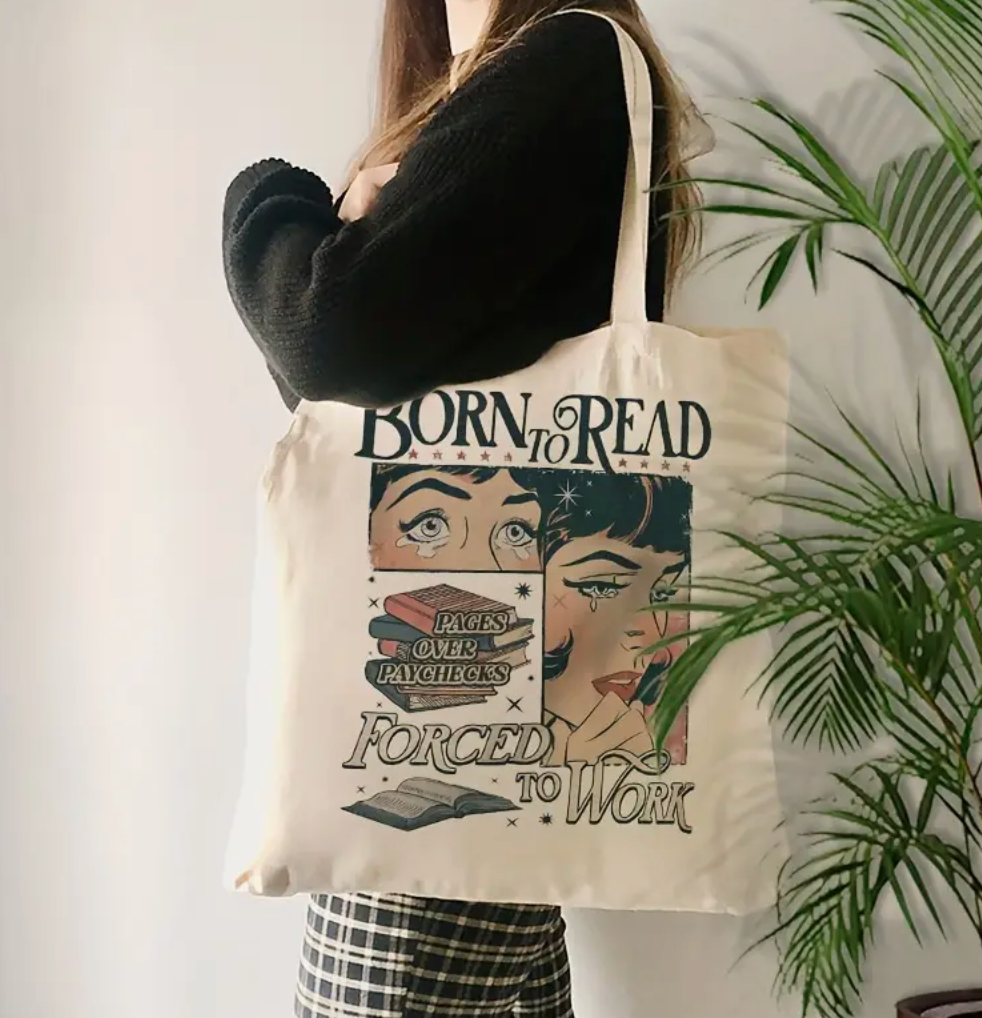 Born to Read Tote