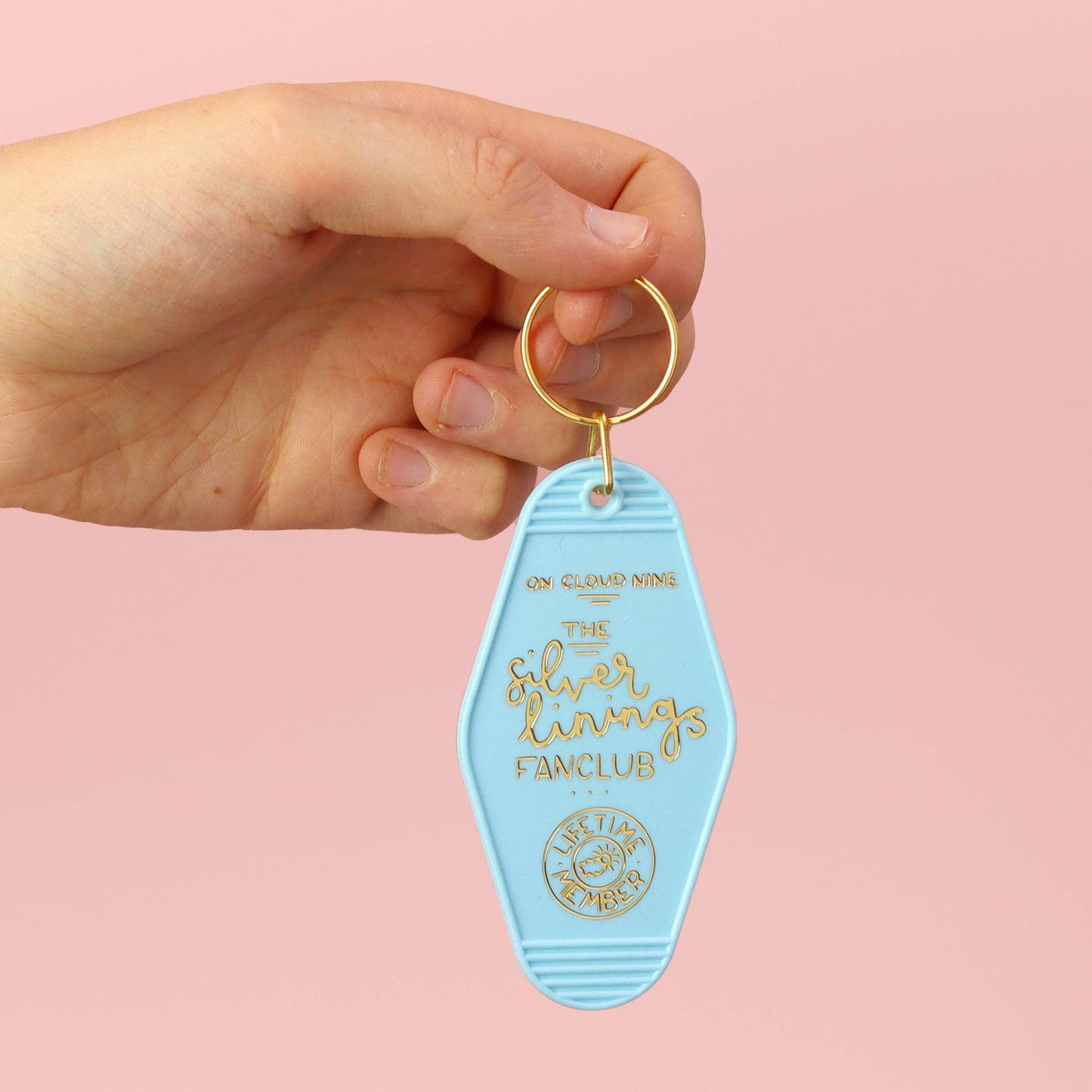 Keyring - the silver linings fanclub - blue
