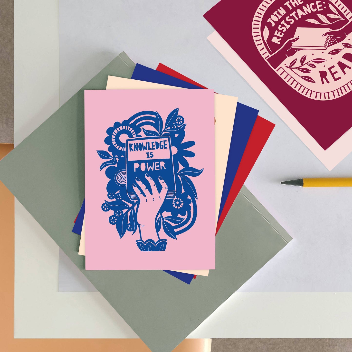Literary Activist Postcard Set - 12 Pack