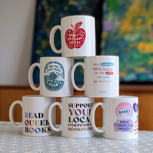 Random Box of Bookish Mugs - Slight Seconds