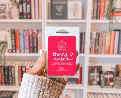 Thorns & Roses Wax Melt - Bookish Gift for Romantasy Readers | Literari