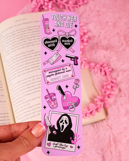Spooky Boyfriend Bookmark for Dark Romance Readers