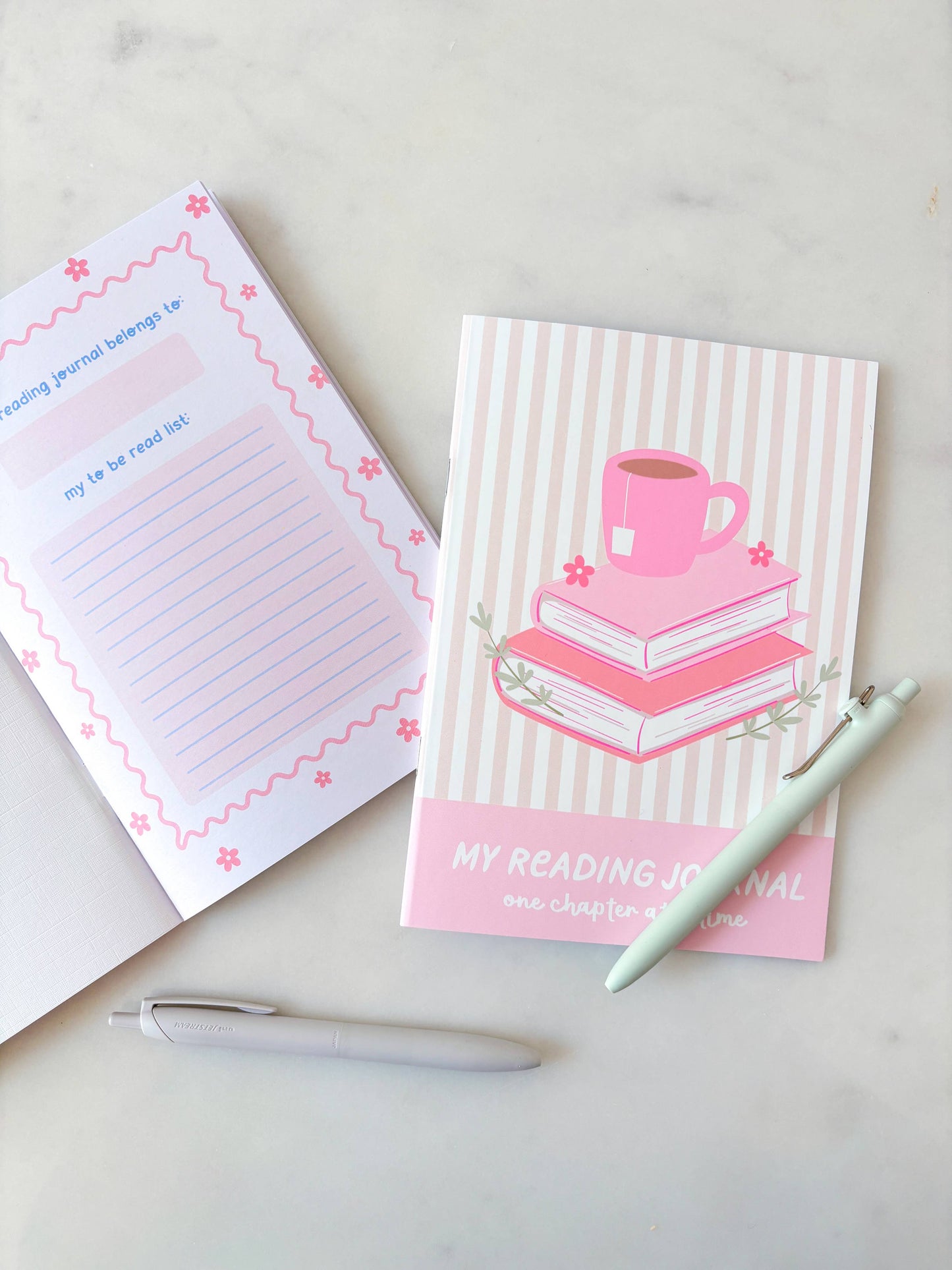 My Reading Journal | A5 Book Review Notebook