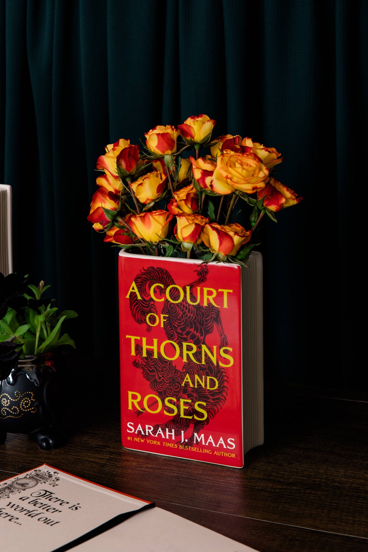 Large Book Vase, A Court of Thorns and Roses
