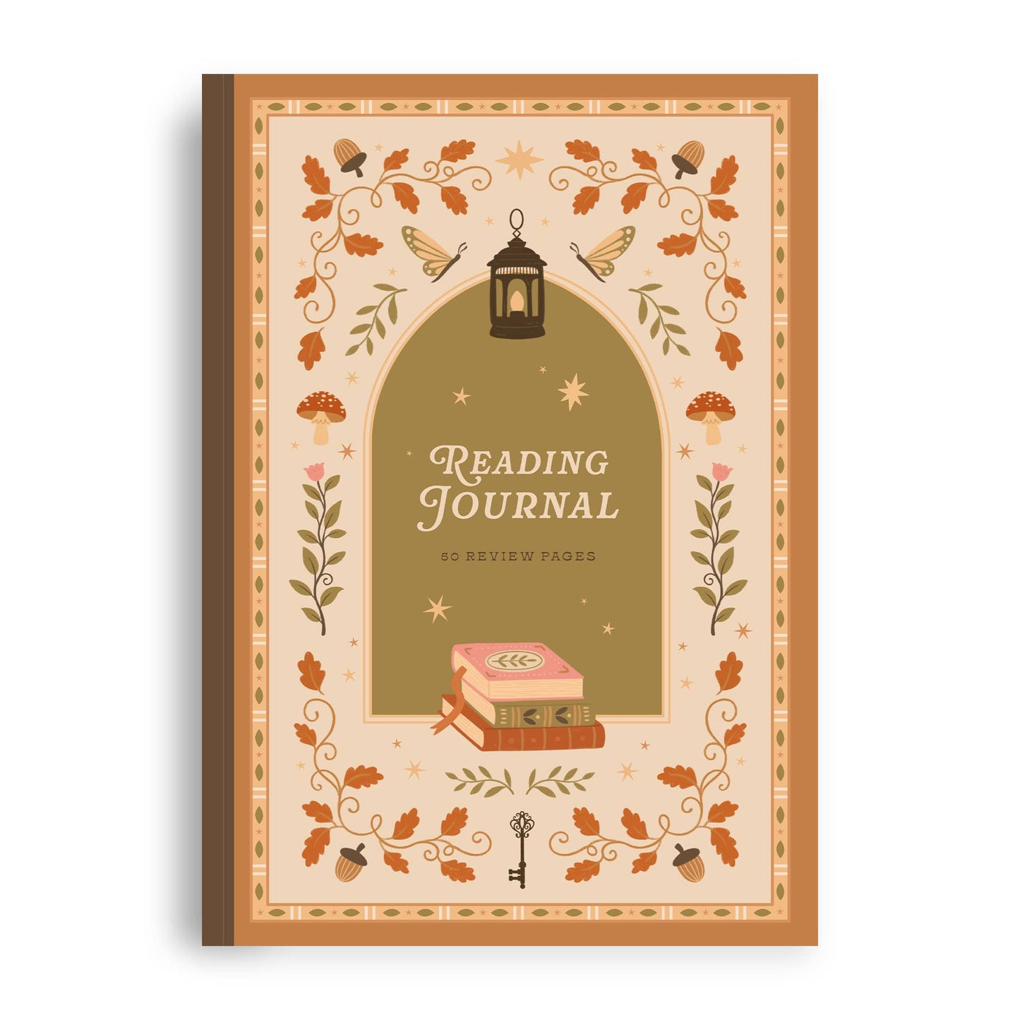 Cosy Season Reading Journal – 50 Book Review Notebook