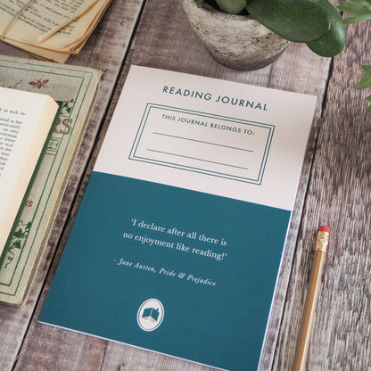 Reading Journal - A5 Diary Book Record / Notebook