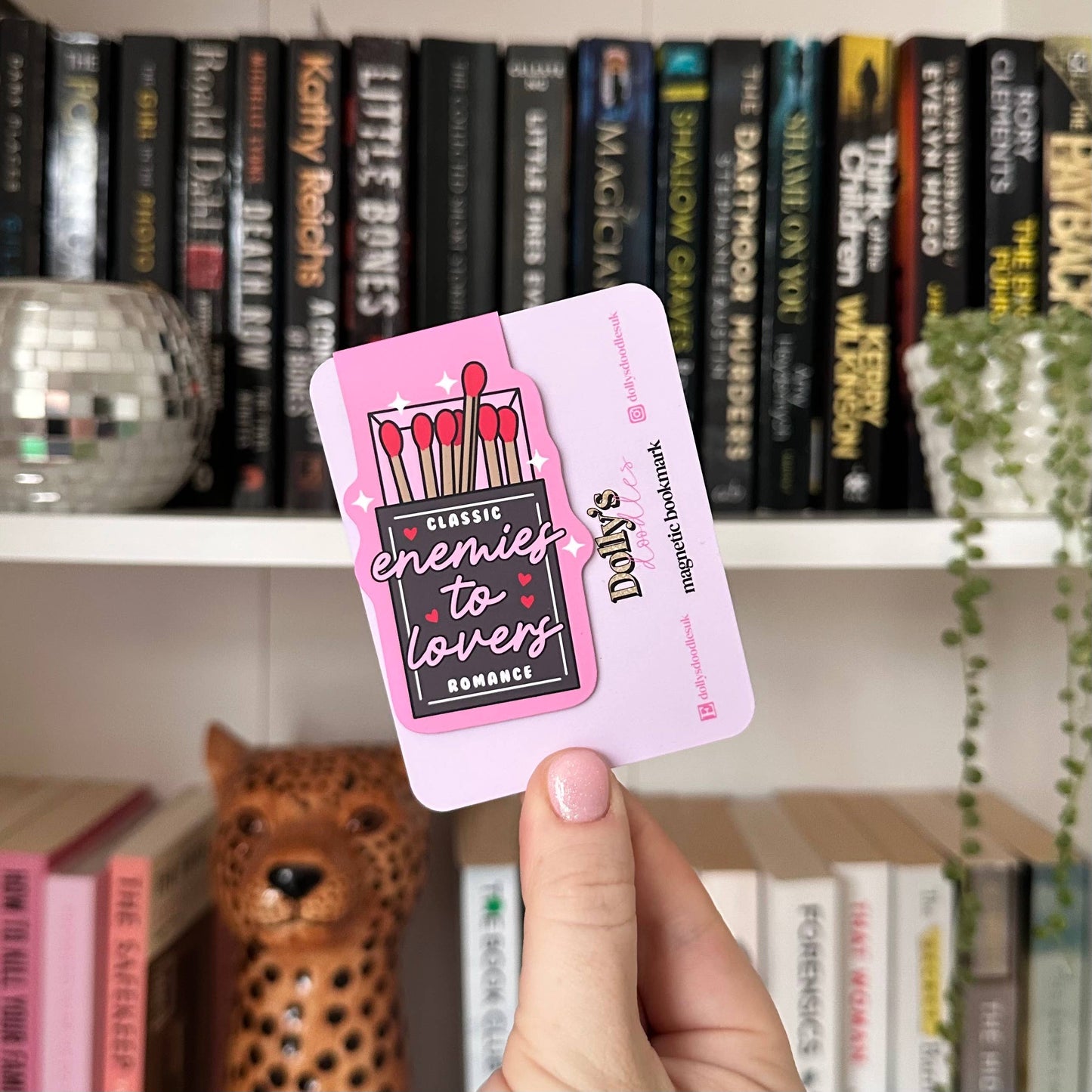 Matchbox Enemies To Lovers Romance Magnetic Bookmark Reading