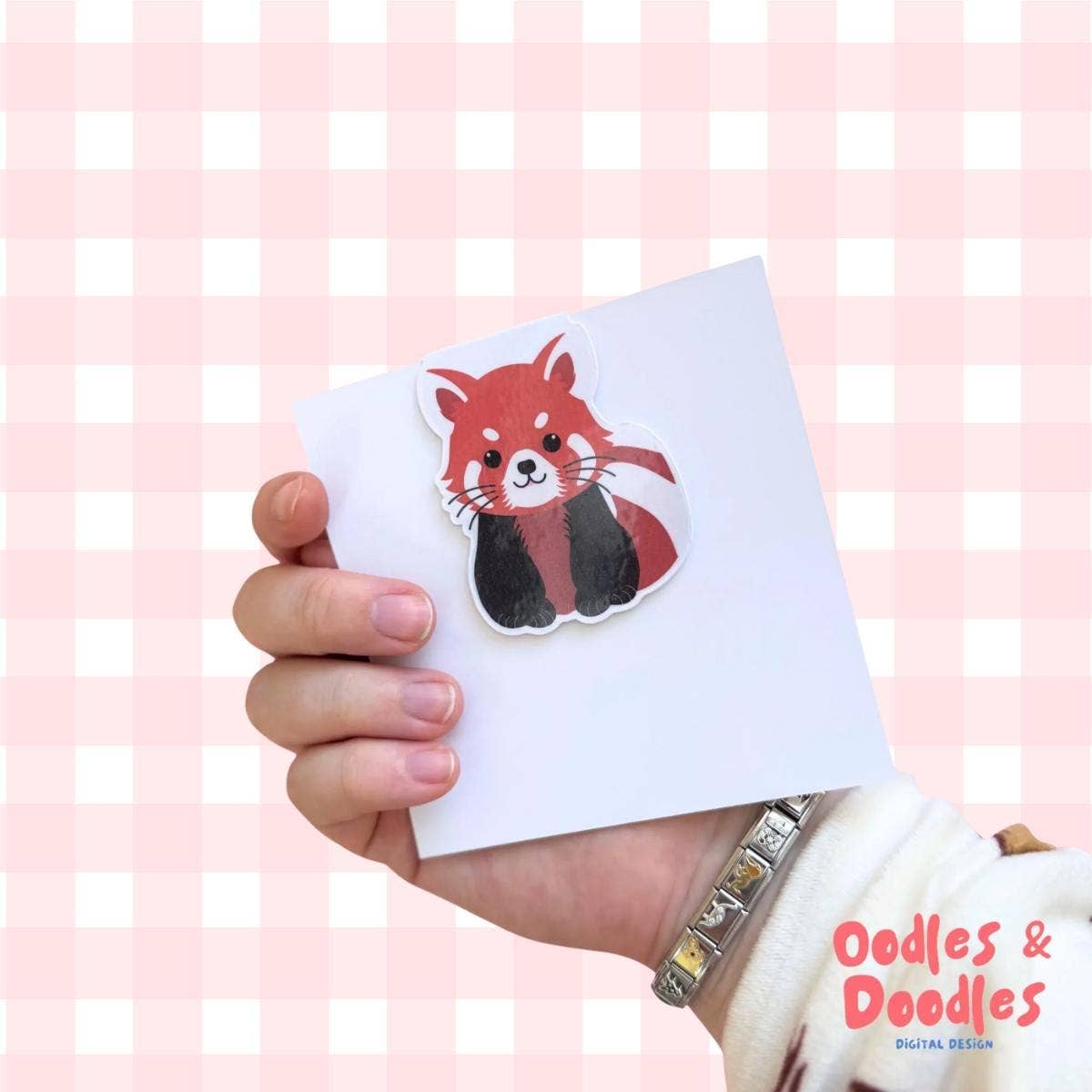 Red Panda Magnetic Bookmark | Gift for Readers