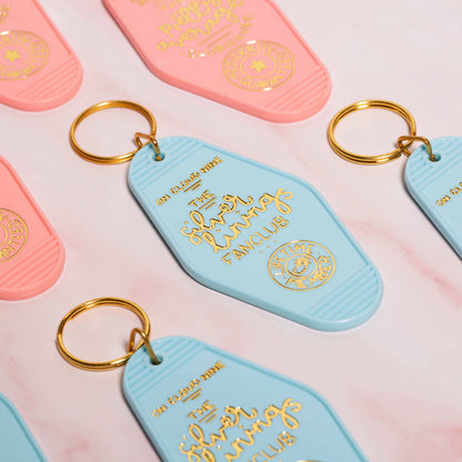 Keyring - the silver linings fanclub - blue