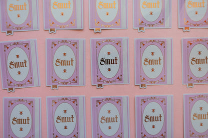 Smut Club Sticker [with gold foil]