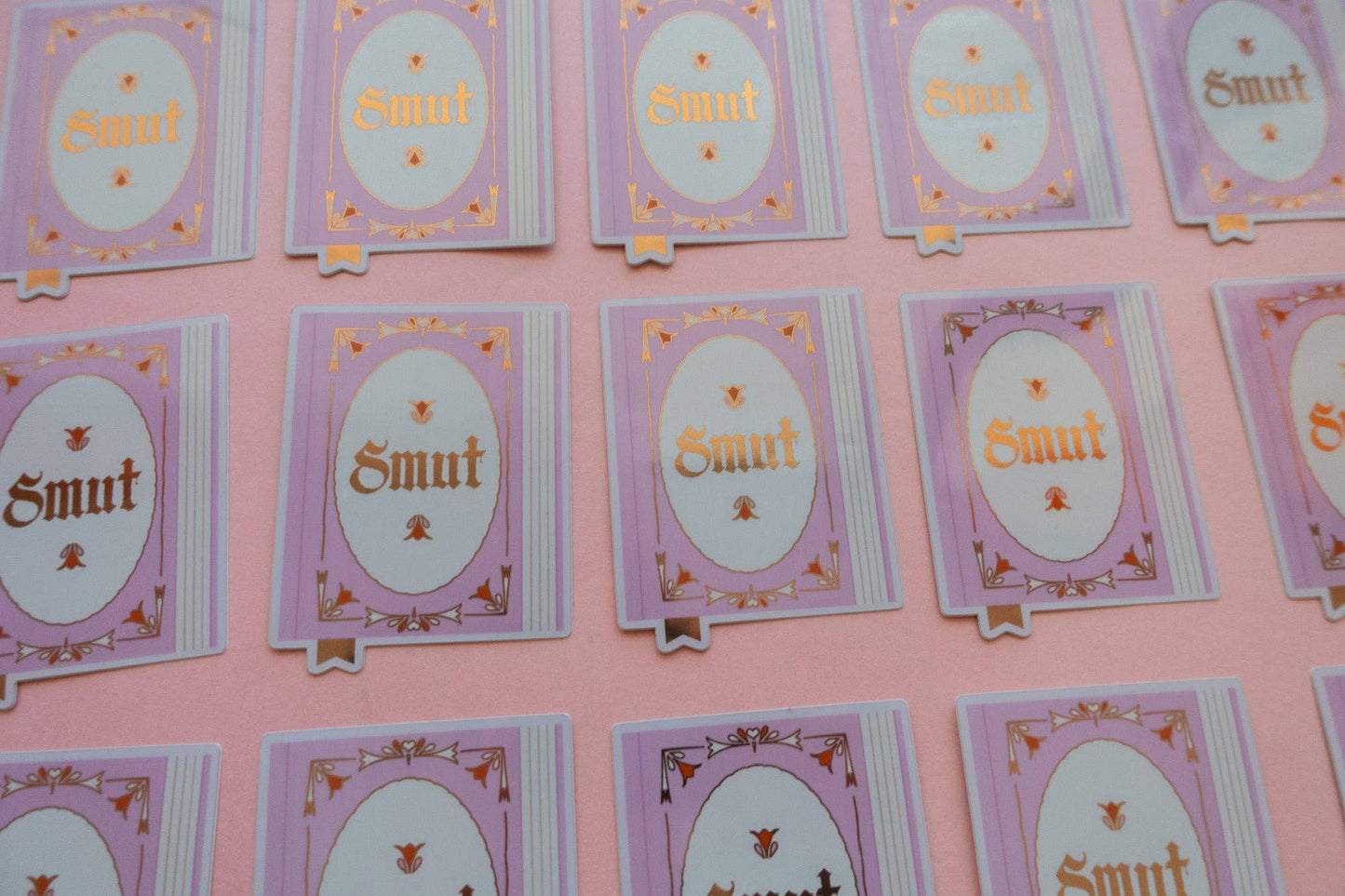 Smut Club Sticker [with gold foil]