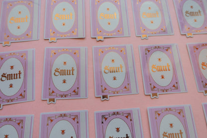 Smut Club Sticker [with gold foil]