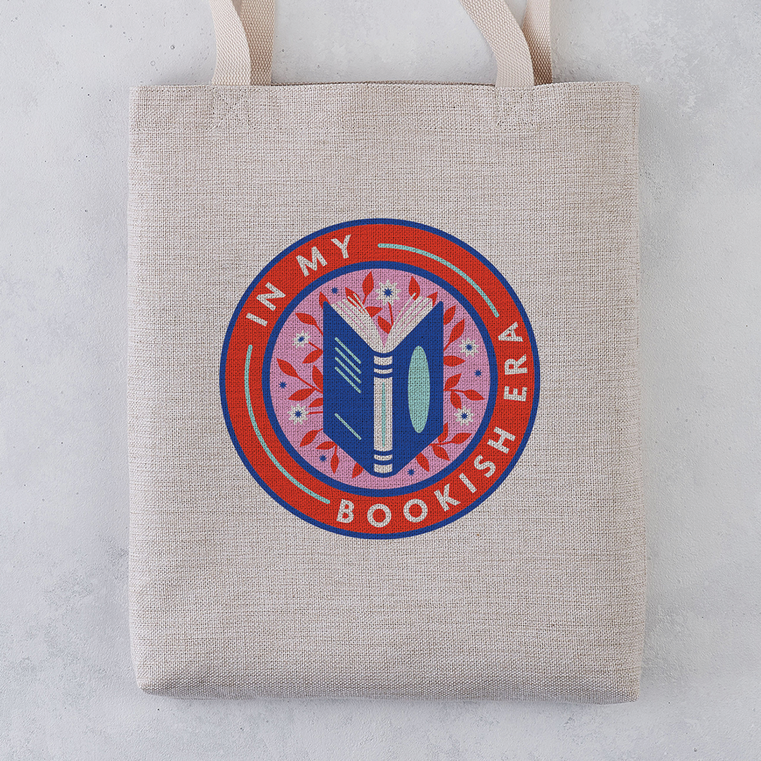 Bookish Tote Bag - 'In my Bookish Era"
