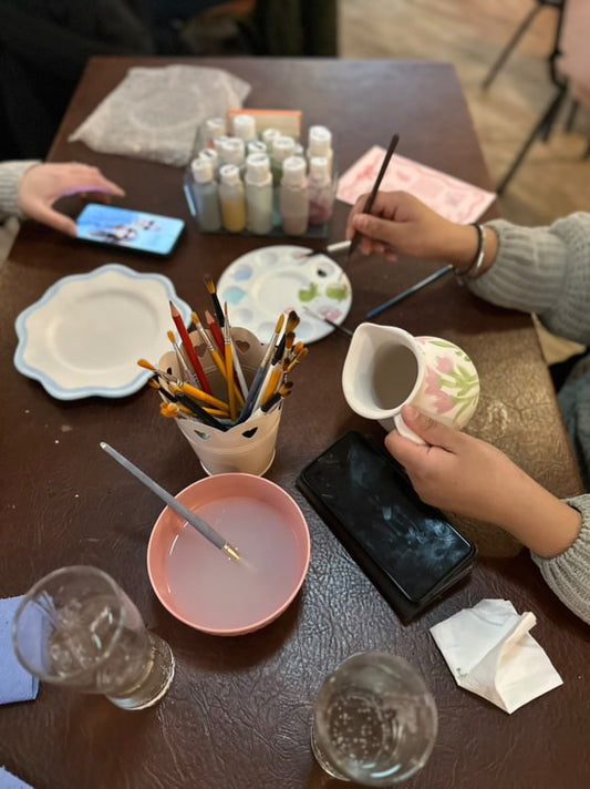 Pottery Painting Evening with Original Ceramics