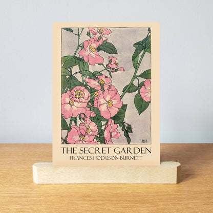 Book Cover Literary Art Postcard Set