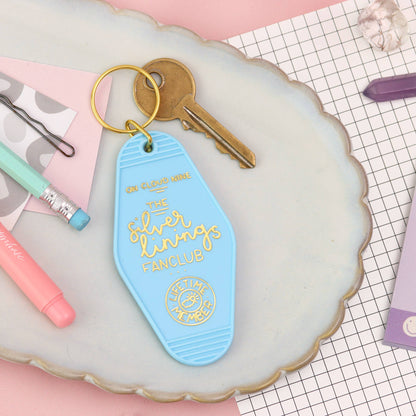 Keyring - the silver linings fanclub - blue