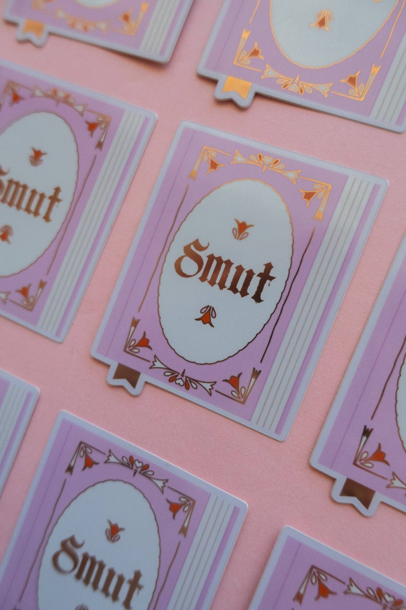 Smut Club Sticker [with gold foil]