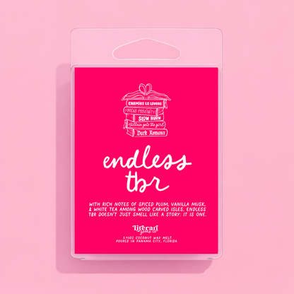 Endless TBR Wax Melt - Bookish Gift for Romance Readers | Literari