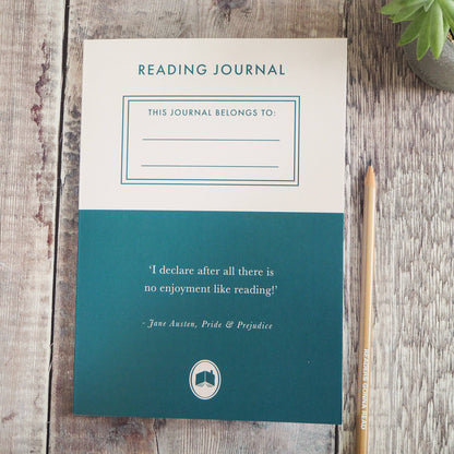 Reading Journal - A5 Diary Book Record / Notebook