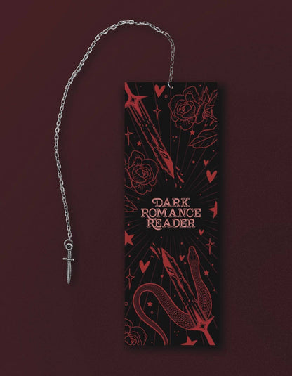 Dark Romance Reader - Chain Bookmark