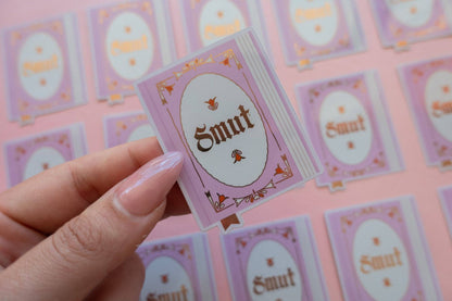 Smut Club Sticker [with gold foil]
