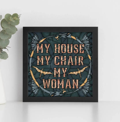 Fourth Wing Art Print Bookish Gift Wall Art Decor Book Lover