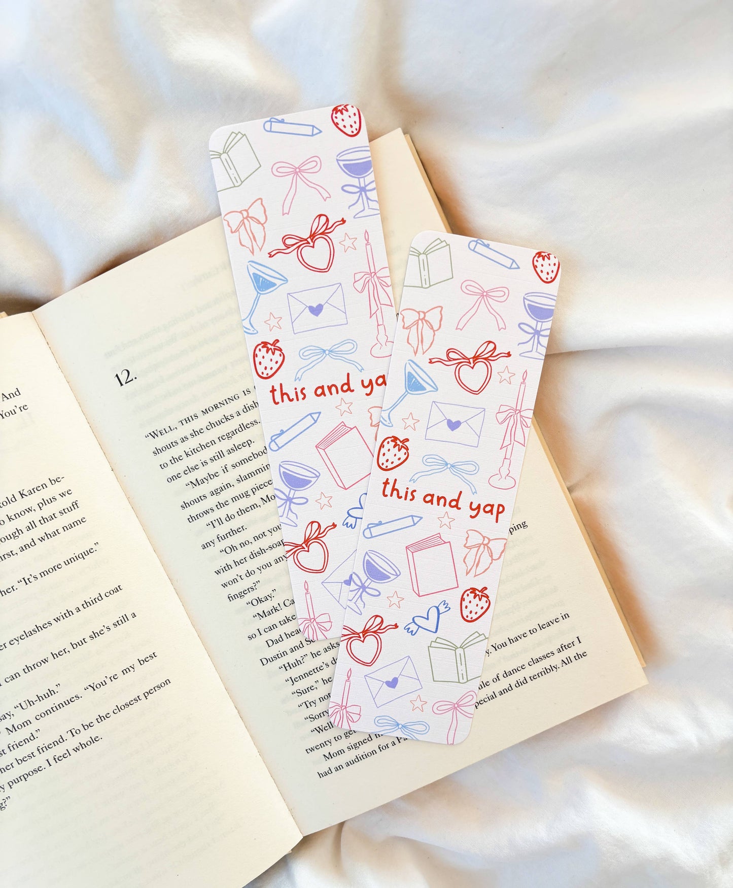 This and Yap Bookmark | Booktok Bookmark