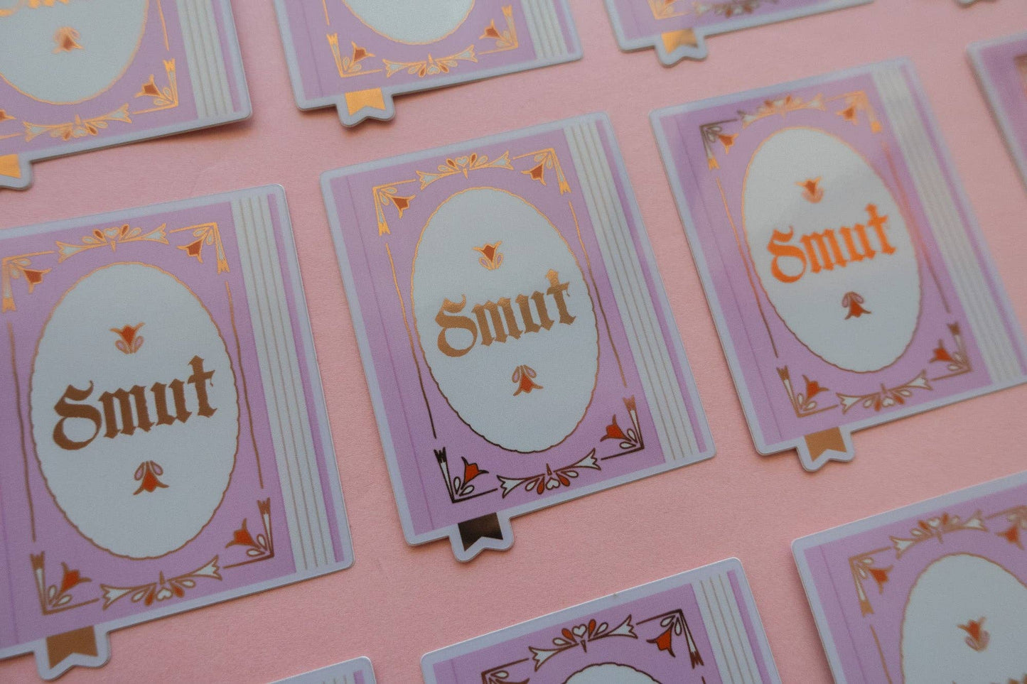 Smut Club Sticker [with gold foil]