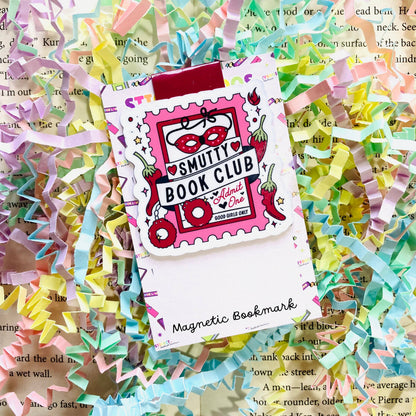 Smutty Book Club magnetic bookmark