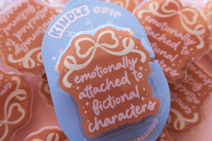 Emotionally Attached Kindle Grip