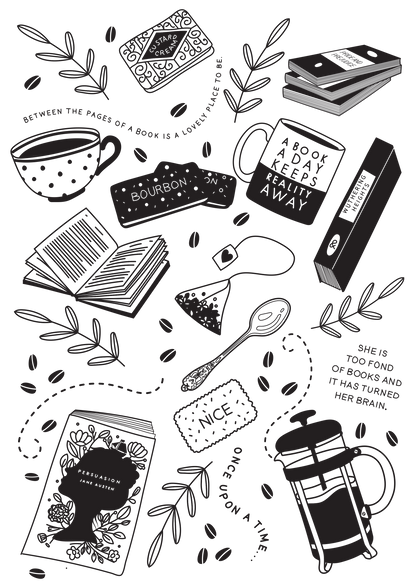 Book Lover's Favourite Things Mug