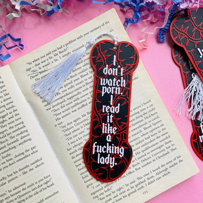3D Printed Spicy Romance Willy Bookmarks with tassel 