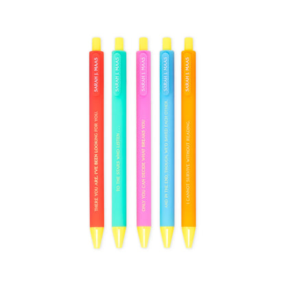 Click Pen Set, Acotar