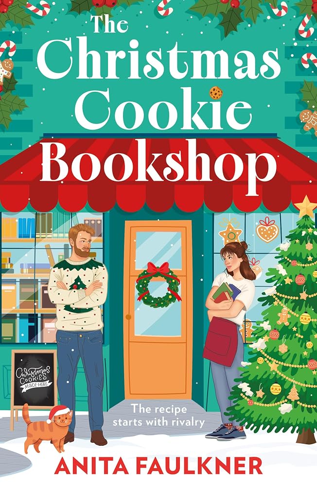 The Christmas Cookie Bookshop: A heartwarming, enemies to lovers, small-town romance for fans of winter cozy romances, Heidi Swain and Laurie Gilmore in 2026!: Book 1 cover image