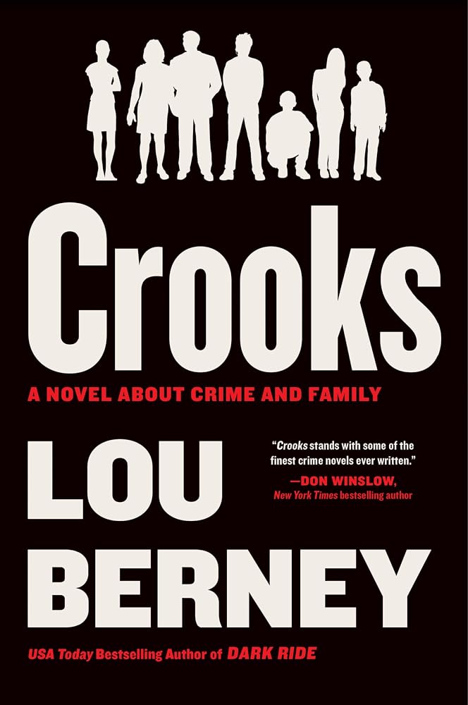 Crooks: A Novel About Crime and Family – A Sweeping Crime Thriller Saga of Four Mafia Siblings Navigating Secrets, Betrayal, and the Dark Side of Family Bonds cover image