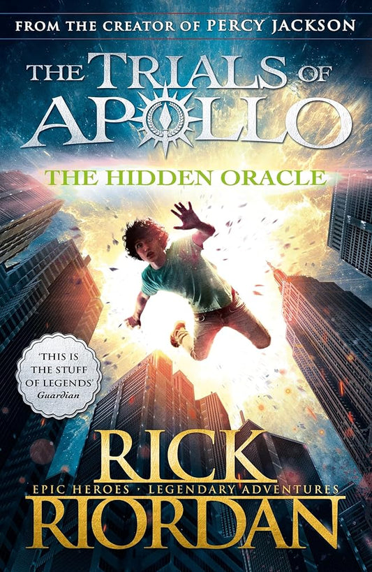 Trials Of Apollo Bk 1 The Hidden Oracle cover image