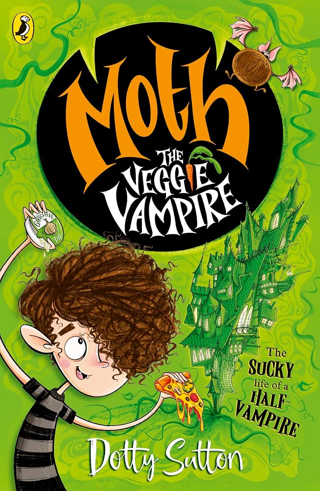 Moth the Veggie Vampire: Discover the funny and spooky new illustrated series, perfect for fans of Loki cover image