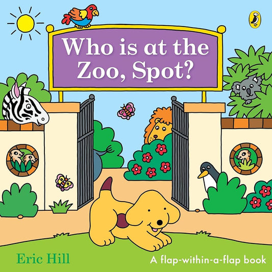 Who is at the Zoo, Spot?: a double flap book cover image